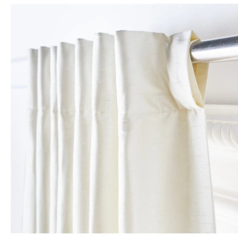 Z GALLERIE Vienna Drapery Panel 54” x 96” Ivory